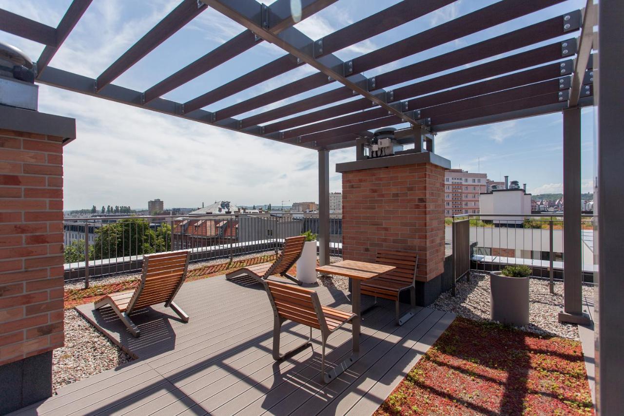 Gdansk, Dlugie Ogrody 18 - Rooftop Terrace, Parking 외부 사진